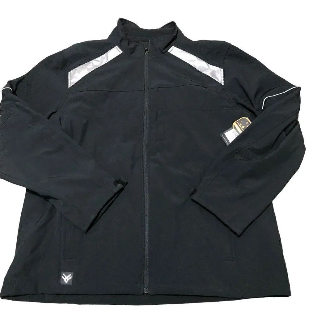 Hawx Men's Reflective Polar Fleece Moto Work Jacket Men's Sz 3XL NWT